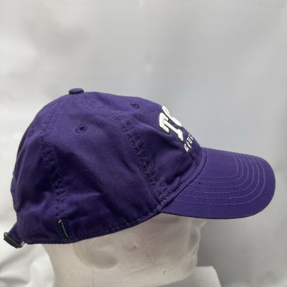 TCU Texas Christian Horned Frogs Equestrian Purple Hat Cap Adjustable NCAA - Picture 2 of 7